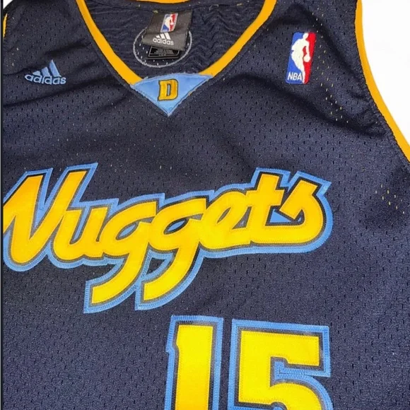 Official NBA Adidas Denver Nuggets Carmelo Anthony Jersey - Picture 3 of 4